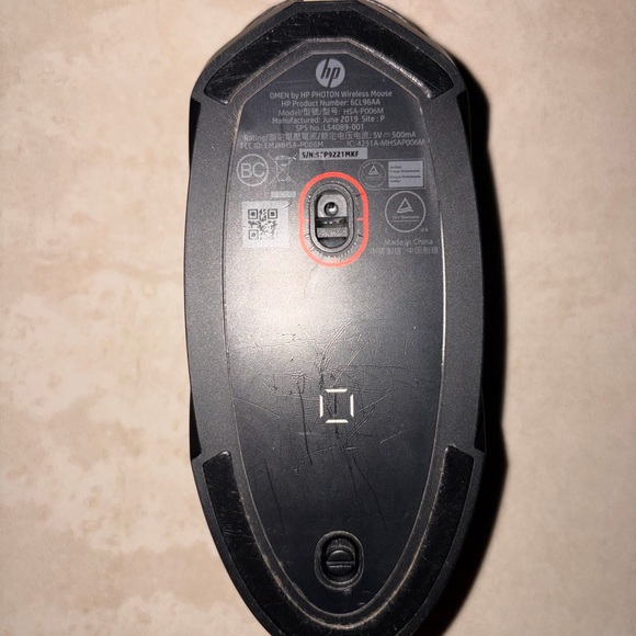 HP Omen Photon Wireless Gaming Mouse - Picture 5 of 5